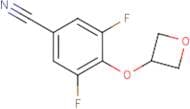 3,5-Difluoro-4-(oxetan-3-yloxy)benzonitrile