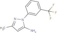 3-Methyl-1-[3-(trifluoromethyl)phenyl]-1H-pyrazol-5-amine