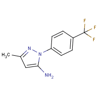 3-Methyl-1-[4-(trifluoromethyl)phenyl]-1H-pyrazol-5-amine