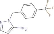 1-[4-(Trifluoromethyl)benzyl]-1H-pyrazol-5-amine