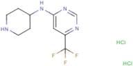 N-(Piperidin-4-yl)-6-(trifluoromethyl)pyrimidin-4-amine dihydrochloride