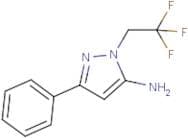 3-Phenyl-1-(2,2,2-trifluoroethyl)-1H-pyrazol-5-amine