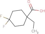 1-Ethyl-4,4-difluorocyclohexane-1-carboxxylic acid
