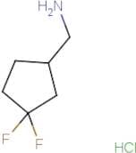(3,3-Difluorocyclopentyl)methanamine hydrochloride