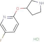 5-Fluoro-2-(pyrrolidin-3-yloxy)pyridine hydrochloride