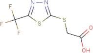 {[5-(Trifluoromethyl)-1,3,4-thiadiazol-2-yl]thio}acetic acid