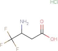 3-Amino-4,4,4-trifluorobutanoic acid hydrochloride