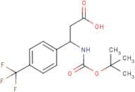 3-tert-Butoxycarbonylamino-3-(4-trifluoromethyl-phenyl)-propionic acid