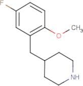 4-(5-Fluoro-2-methoxy-benzyl)-piperidine