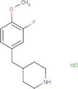 4-(3-Fluoro-4-methoxy-benzyl)-piperidine hydrochloride