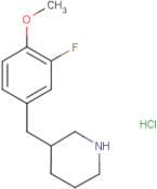 3-(3-Fluoro-4-methoxy-benzyl)-piperidine hydrochloride