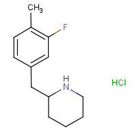 2-(3-Fluoro-4-methyl-benzyl)-piperidine hydrochloride