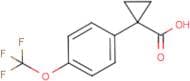 1-[4-(Trifluoromethoxy)phenyl]cyclopropanecarboxylic acid