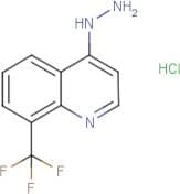 4-Hydrazino 8-trifluoromethyl-quinoline hydrochloride