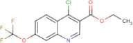 4-Chloro-7-(trifluoromethoxy)quinoline-3-carboxylic acid ethyl ester