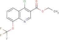 4-Chloro-8-(trifluoromethoxy)quinoline-3-carboxylic acid ethyl ester