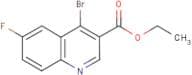 4-Bromo-6-fluoroquinoline-3-carboxylic acid ethyl ester