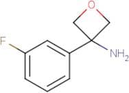 3-(3-Fluorophenyl)oxetan-3-amine