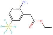 Ethyl (2-amino-5-(pentafluorosulfanyl)phenyl)acetate