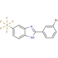 2-(3-Bromophenyl)-5-(pentafluorosulfanyl)-1H-benzoimidazole