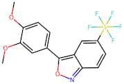 3-(3,4-Dimethoxyphenyl)-5-(pentafluorosulfanyl)benzo[c]isoxazole