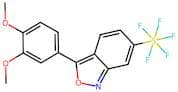 3-(3,4-Dimethoxyphenyl)-6-(pentafluorosulfanyl)benzo[c]isoxazole