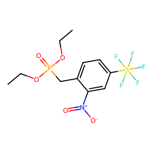 Diethyl (2-nitro-4-(pentafluorosulfanyl)benzyl phosphonate