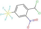 1-Nitro-2-dichloromethyl-5-(pentafluorosulfanyl)benzene