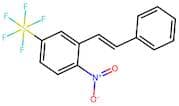 1-Nitro-2-styryl-4-(pentafluorosulfanyl)benzene