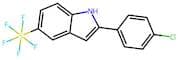 2-(4-Chlorophenyl)-5-pentafluorosulfanyl-1H-indole
