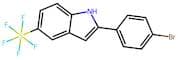 2-(4-Bromophenyl)-5-pentafluorosulfanyl-1H-indole