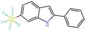 2-Phenyl-6-pentafluorosulfanyl-1H-indole