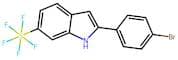 2-(4-Bromophenyl)-6-pentafluorosulfanyl-1H-indole