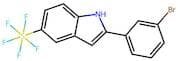 2-(3-Bromophenyl)-5-pentafluorosulfanyl-1H-indole