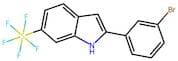2-(3-Bromophenyl)-6-pentafluorosulfanyl-1H-indole