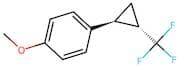 (+/-)-1-Methoxy-4-(trans-2-(trifluoromethyl)cyclopropyl)benzene