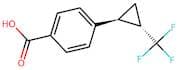 (+/-)-4-(trans-2-(Trifluoromethyl)cyclopropyl)benzoic acid