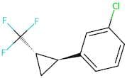 (+/-)-1-Chloro-3-(trans-2-(trifluoromethyl)cyclopropyl)benzene