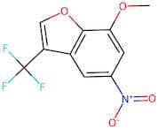 7-Methoxy-5-nitro-3-(trifluoromethyl)benzofuran