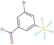 1-(Pentafluorosulfanyl)-3-bromo-5-nitrobenzene
