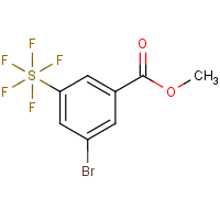 3-Pentafluorosulfanyl-5-bromo-benzoic acid methyl ester