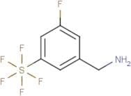 3-Fluoro-5-(pentafluorosulfur)benzylamine