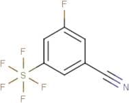 3-Fluoro-5-(pentafluorosulfur)benzonitrile