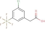 3-Chloro-5-(pentafluorosulfur)phenylacetic acid
