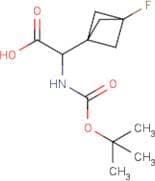 2-((tert-Butoxycarbonyl)amino)-2-(3-fluorobicyclo[1.1.1]pentan-1-yl)acetic acid
