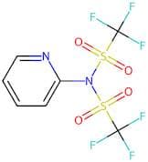 2-{Bis[(trifluoromethyl)sulphonyl]amino}pyridine