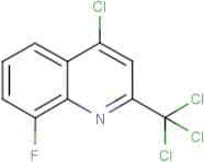 4-Chloro-8-fluoro-2-trichloromethylquinoline