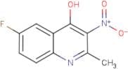 6-Fluoro-4-hydroxy-2-methyl-3-nitroquinoline