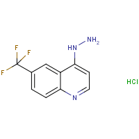 4-Hydrazinyl-6-(trifluoromethyl)quinoline hydrochloride