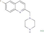 6-Fluoro-2-(piperazin-1-ylmethyl)quinoline hydrochloride